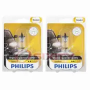 2 pc Philips High Beam Headlight Bulbs for Smart Forfour Fortwo 2016-2017 xo (for: Smart)
