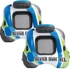 2 PACK Inflatable Intex River Run XL Lake Pool Lounge Floating Tubing Water Raft