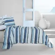 Amsons Pure Cotton Bedspread Set - Ocean