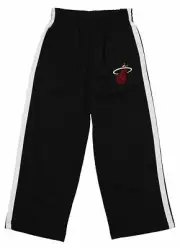 Outerstuff NBA Youth Miami Heat Mesh Half Court Pants, Black