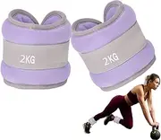 Ankle Weights for Walking - Breathable Ankle Weight, Breathable Removable Sandbag Non-Slip for Running Gym Yoga Pilates Fitness Workout Walking Men Dumbbell Barbell