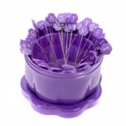 Gypsy Quilter Magnetic Pin Cup Large Gypsy Purple - Travel Pin Cup / Pin Cushion