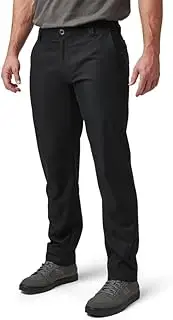 [5.11] Tactical Men's Edge Chino Pants 2.0, Classy-Looking, Straight Fit, Gusset, Black, 38W x 34L, Style 74549