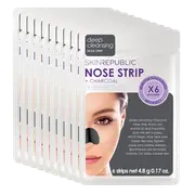 Skin Republic 10 Pack Charcoal Nose Strip (6 Nose Strips)