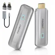 Wireless HDMI Transmitter and Receiver 4K, Wireless HDMI Extender Sender Kit ...