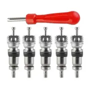 Repair Tool Tire Valve 6pcs/Set Extraction Tool For Trucks Motorcycles