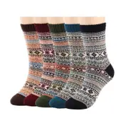 5 Packs Men's Printed Socks - Something different than Buying Solid Socks- Good gift idea for a Family Member