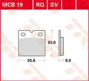 TRW Lucas Racing rubber MCB19RQ