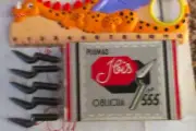 5 x RARE IBIS OBLIQUE METALIC #555 DIP PEN NIBS+CALLIGRAPHY+DRAW+JOURNALS+MAGNA+