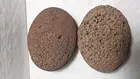 2 STONE FOOT VOLCANIC LAVA PUNICE PEDICURE CALLUS SOFTEN FEET DRY FOOT SKIN