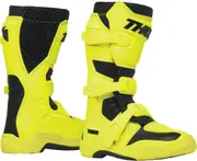 Thor Blitz XR MX Youth Motocross Boots, black-yellow, Size 33 34 Black Yellow