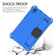 Hive SamSung Tab A7 Lite 8.7/Tab A8 Tablet Case Durable Stand Cover With Shoulder Strap-BlueBlack