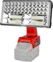 40W 4200LM Flashlight Led Work Light Floodlight Spotlight for Milwaukee 18V USB