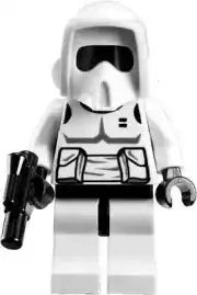 LEGO Star Wars Scout Trooper with face minifigure 9489 Minifigure NEW D46