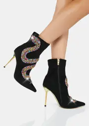 [AZALEA WANG] Zahra Heeled Booties