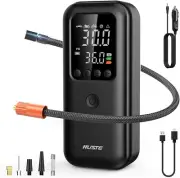 Tire Inflator Portable Air Compressor, 3X Faster Cordless Air Pump 20000mAh