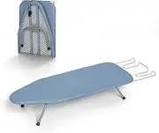 Table Top Ironing Board, RAINHOL Small Folding Iron Board Portable with Non-Slip Feet, Travel Compact Ironing Board for Dorm and Small Space, 31x12