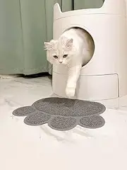 Claw Shaped Cat Litter Mat Suitable for, Cats, Necessary for Raising Cats, ca (Size : One-Size)
