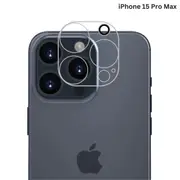 iPhone 15 Pro Max Screen Protector Clear Camera Lens Tempered Glass
