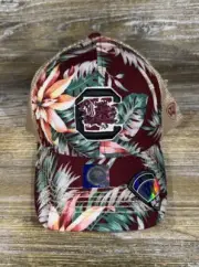 Top Of The World South Carolina Gamecocks Hat Cap Hawaiian Fitted OSFM Floral