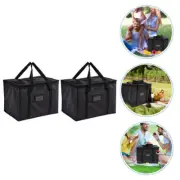 2pcs Multi-functional Reusable Large Capacity Grocery Shopping Bags