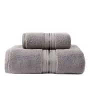 Dzs Au Light Brown Cotton Towel Set Quick Dry Extra Thick And Absorbent Towels & Washcloths