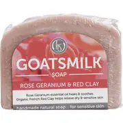 HARMONY SOAPWORKS Goat's Milk Soap Rose Geranium 140g