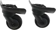 [yuksok] 1 Pair Universal Swivel Luggage Suitcase Wheel Replacement Caster 〔 A53 〕