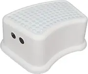 Step Stool for Kids, Anti Slip Sturdy Stackable Toddler Preschool Stepping Stool with Handle Hole Thickened Plastic Toilet Stool for Potty Training Kitchen Bathroom, Bearing 77.2lb