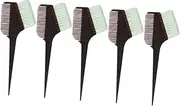 MERRYHAPY Hair Dyeing Kit 5pcs Hair Coloring Tools Easy to Hold Carry for Barber Hairdresser Coffee