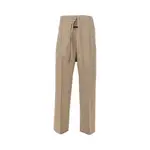 [FEAR OF GOD] FEAR OF GOD Wide leg pants with drawstring Man M M Beige
