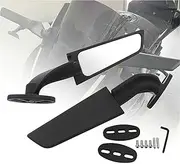 Motorcycle Handlebar Mirror For Kawasaki For Ninja 250 300 400 650 H2 H4 ZX10R CBR 250R 300R 500R YZF R6 R1 R25 R3 R125 Motorcycle Rearview Mirror(Big Mirror2)
