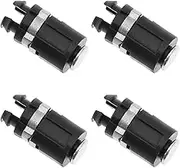 4PCS Hinge Axle Spindles Compatible with Gameboy Advance SP Console System Video Games Replacement Accessories 12x5.7mm Black