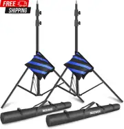 Neewer Light Stands 10 Feet/3 Meters, Pro Heavy Duty Spring Cushioned, All Metal
