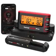 Pro Wireless Meat Thermometer, WiFi Bluetooth Meat Thermometer with Detachabl...