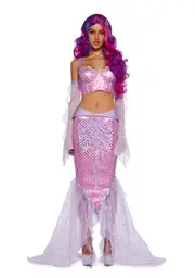 [Trickz N' Treatz] Ocean Enchantress Mermaid Costume Set