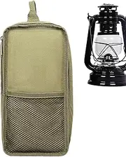 Camping Lantern Storage Bag - Oxford Cloth Kerosene Lamp Organizer, Retro Anti-Scratch Dust-Proof Handheld Lamp Pouch | Oil Lamp Container for Outdoor Sports, Cookware Horse Lamp Bag | Protect