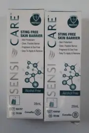 2 NEW Sensi Care Sting-Free Skin Barrier Spray- 28 mL EXP...2021, SEE PHOTOS