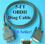 OBD2 OBDII Data Cable Compatible with AUTEL MOT PRO EU908 Code Reader Scan Tool