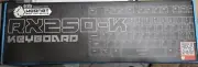 Orzly Hornet RX250-K White RGB Gaming Keyboard USB 2.0 -NEW