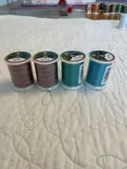 Lot - 4 FANTASTICO Variegated THREADS Polyester 40 wt. 500 yd # 5034 / 5070