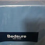 Bedsure Bamboo Blue Queen Sheet Set Get Cozy
