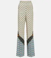 [Etro] Etro High-rise printed pants AU 12 multicoloured