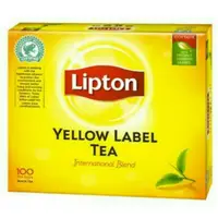 在飛比找蝦皮購物優惠-印尼 Lipton 立頓 黃牌紅茶包/1盒/100包