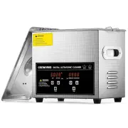 3L Ultrasonic Cleaner, 0.8 Gal Digital Sonic Cavitation Machine, 120W Stainless