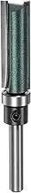 uxcell Pattern Flush Trim Router Bit 1/4" Shank 1-1/2" Cutting Length 1/2" Cutting Dia with Top Bearings Straight Precise Cutting Woodworking Milling Cutter Tool for Edge Trimming