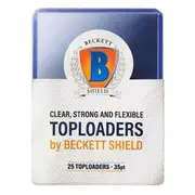 Beckett Shield - TCG Toploaders Sleeves - 35-Pack