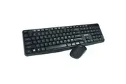 Laser Multimedia Wireless Keyboard & Mouse Combo For Laptop PC Computer Black