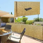Natural Reed Fence, Bamboo Privacy Fencing,Fence Screen,Patio/Balcony Privacy Screen Panels, Home Wall Decorations,Pool Plant Fence,3.3 * 13ft,3.6 * 10ft,3.6 * 13ft (Size : 120cmx600cm(3.9ftx 20ft))