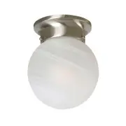 Murano DIY Batten Fix Large 200mm in Satin Nickel